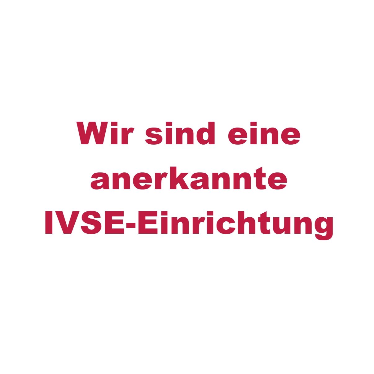 IVSE-Einrichtung
